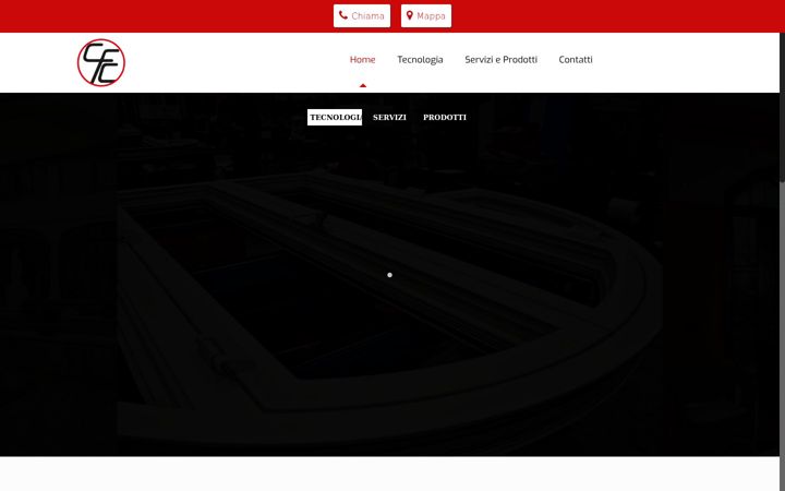 Screenshot of cfccurvature.it