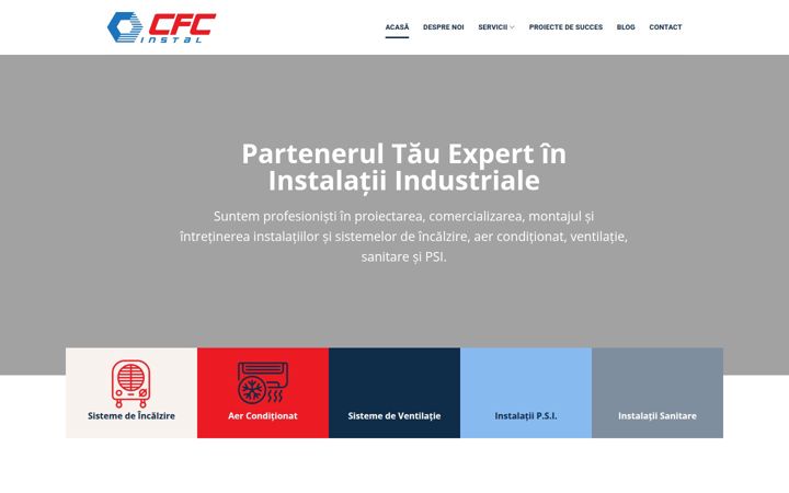 Posnetek zaslona cfcinstaltm.ro