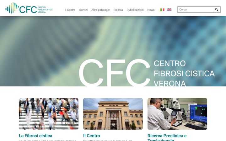 Screenshot of cfcverona.it