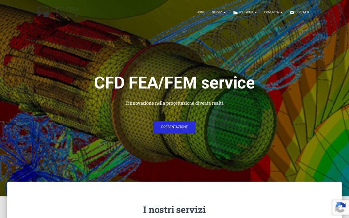 Screenshot of cfdfeaservice.it