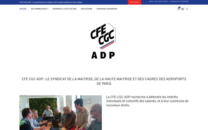 Snímek obrazovky cfecgcadp.org