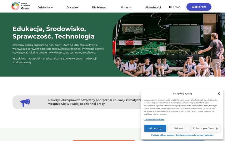Screenshot ta' cfg.edu.pl