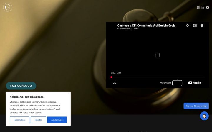 Képernyőkép: cfi-consultoria.com.br