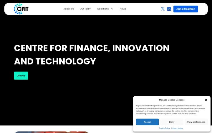 Screenshot van cfit.org.uk