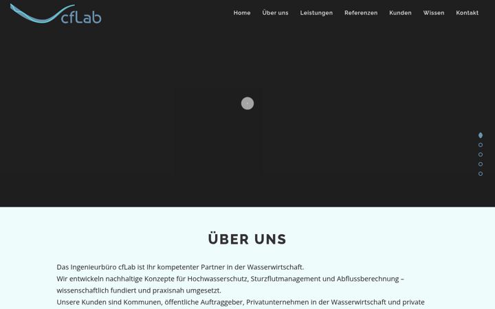 Screenshot ta' cflab.eu