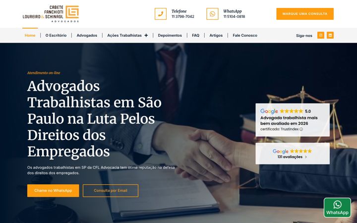 Képernyőkép: cfladvogados.com.br