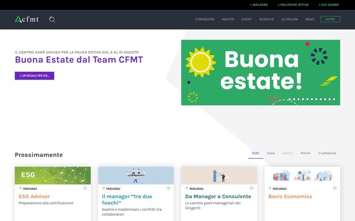 Screenshot of cfmt.it