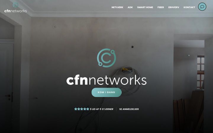 Capture d'écran de cfnnetworks.dk