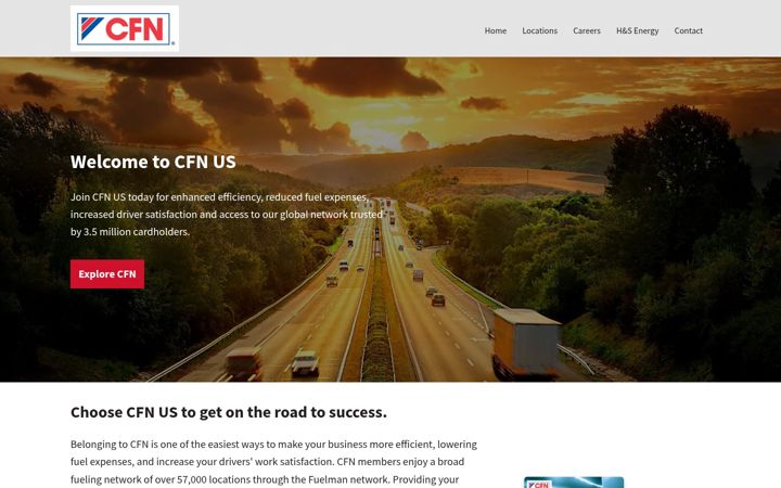 Screenshot of cfnus.com