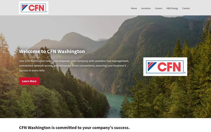 Screenshot of cfnwashington.com