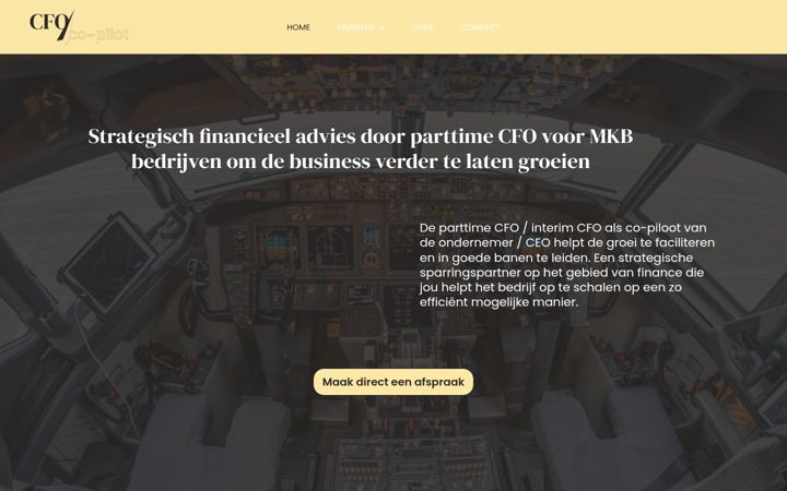 Ekrano kopija cfocopilot.nl