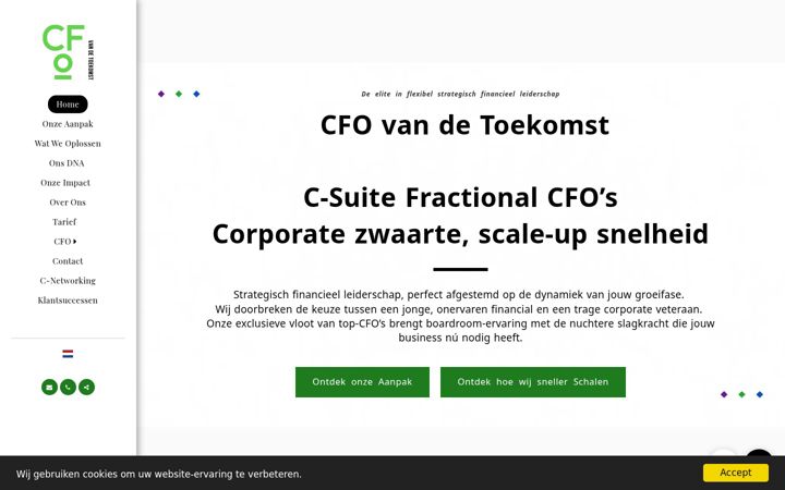 Ekrano kopija cfovdtoekomst.nl
