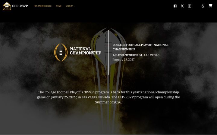 Screenshot of cfp-rsvp.com