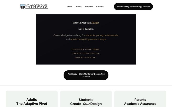 Screenshot of cfpathways.com