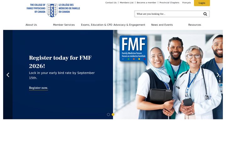 Screenshot ta' cfpc.ca