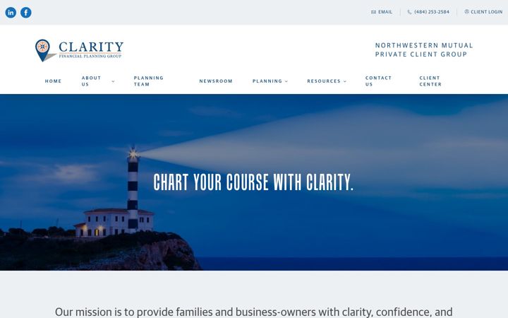 Screenshot of cfpg.nm.com