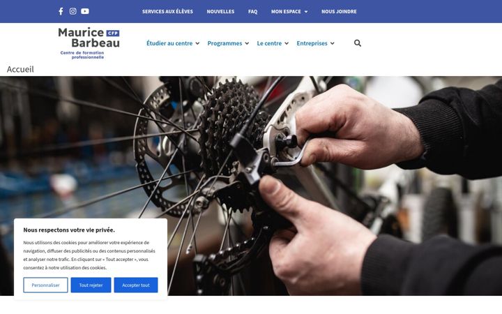 Screenshot of cfpmb.com