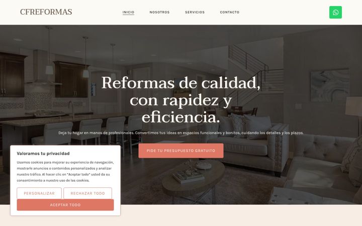 Screenshot of cfreformas.es
