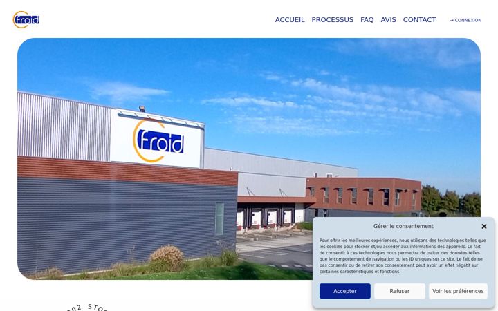 Screenshot of cfroid.com