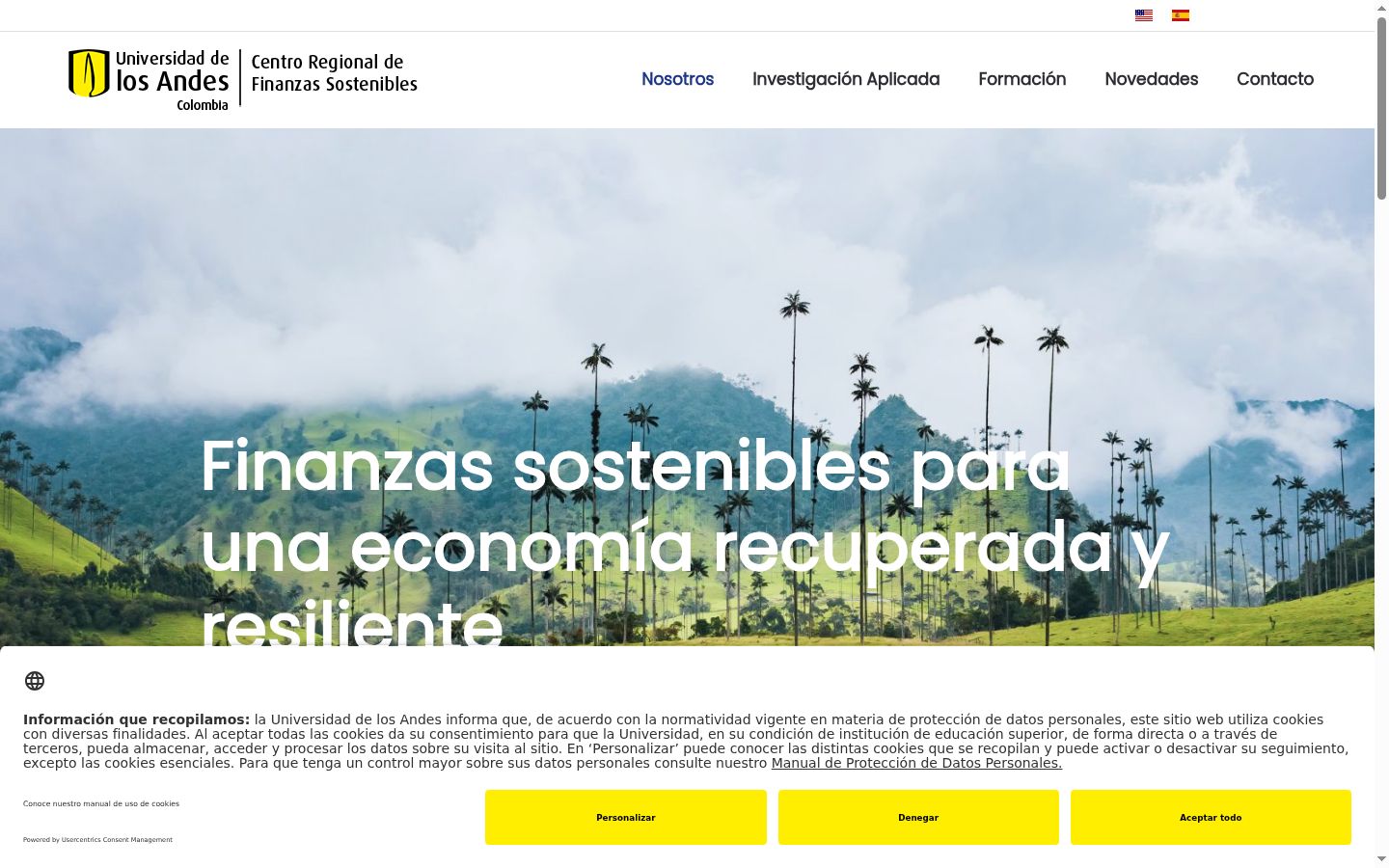 Screenshot tal-banner tal-kunsens muri qabel kwalunkwe interazzjoni