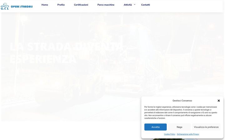 Screenshot of cfscostruzioni.it