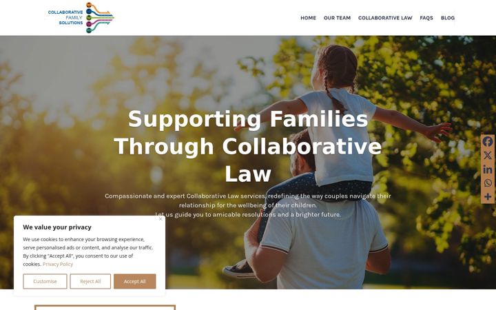 Екранна снимка на cfsfamily.co.uk