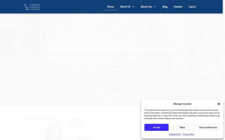 Screenshot of cfsorg.com