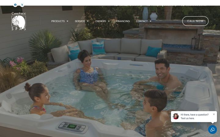 Screenshot of cfspas.com