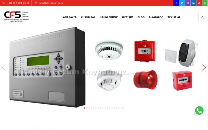 Screenshot of cfsyangin.com