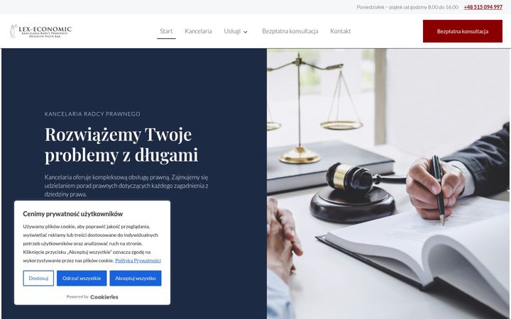 Screenshot ta' cft.pl
