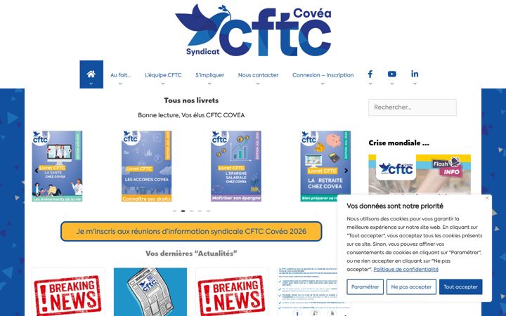 Screenshot of cftc-covea-france.fr