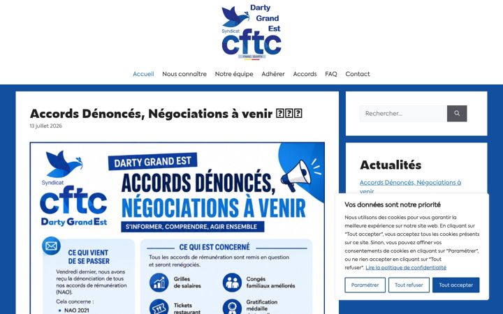 Screenshot of cftc-darty-grand-est.fr