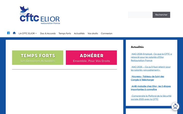 Screenshot of cftc-elior-restauration-france.fr