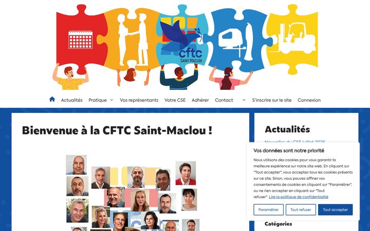 Screenshot of cftc-saint-maclou.fr