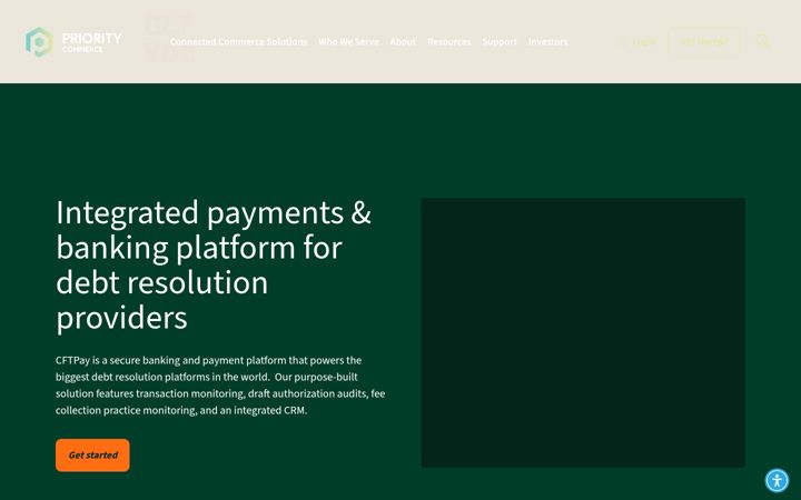 Screenshot of cftpay.com