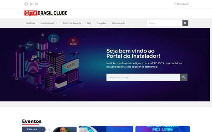 Képernyőkép: cftvbrasilclube.com.br