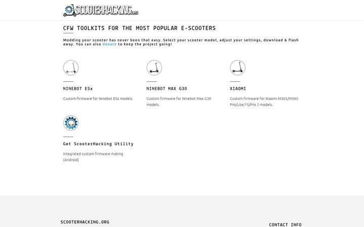 Screenshot of cfw.sh
