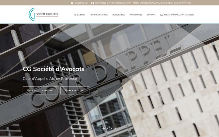 Screenshot of cg-avocats-aixenprovence.fr