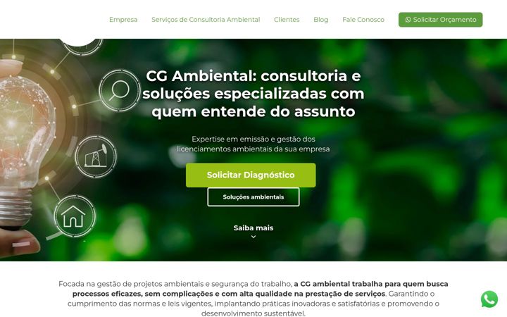 Képernyőkép: cgambiental.com.br