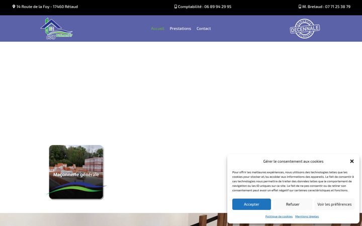 Screenshot of cgb-batiment-17.fr