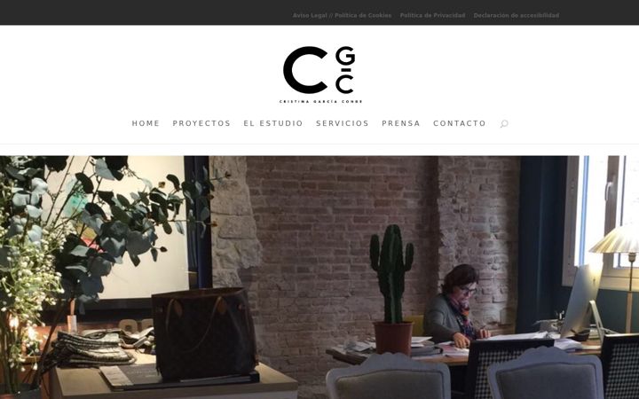 Screenshot of cgcondeinteriorismo.com