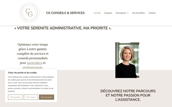 Screenshot of cgconseilsservices.fr