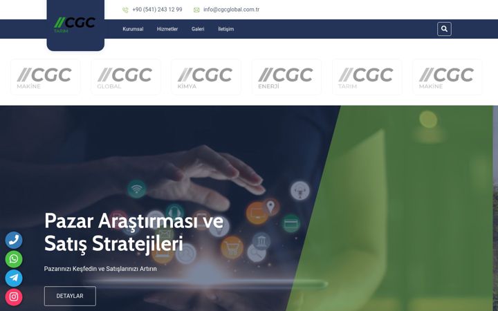 Screenshot του cgctarim.com.tr