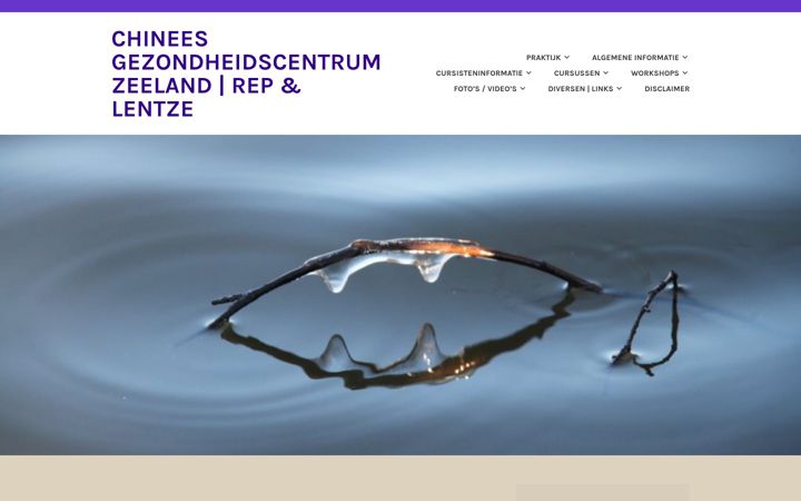 Ekrano kopija cgczeeland.nl
