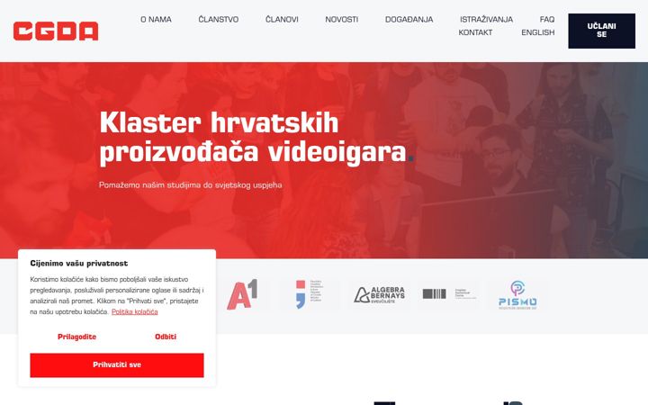 Screenshot ta' cgda.eu