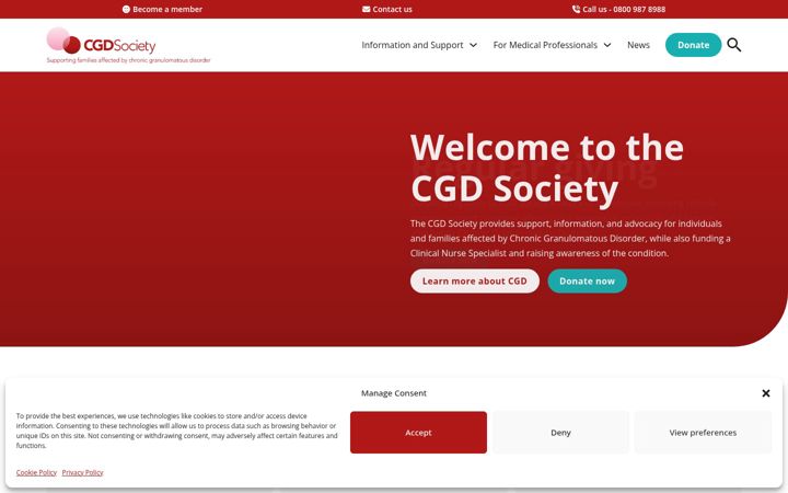 Snímek obrazovky cgdsociety.org