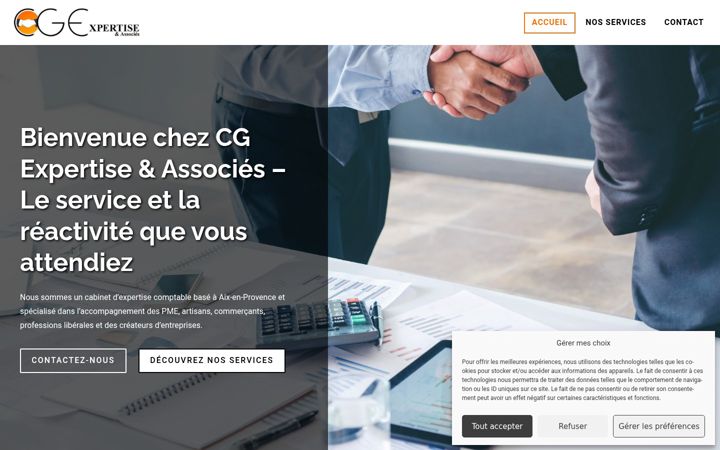 Screenshot of cgea-aix.fr