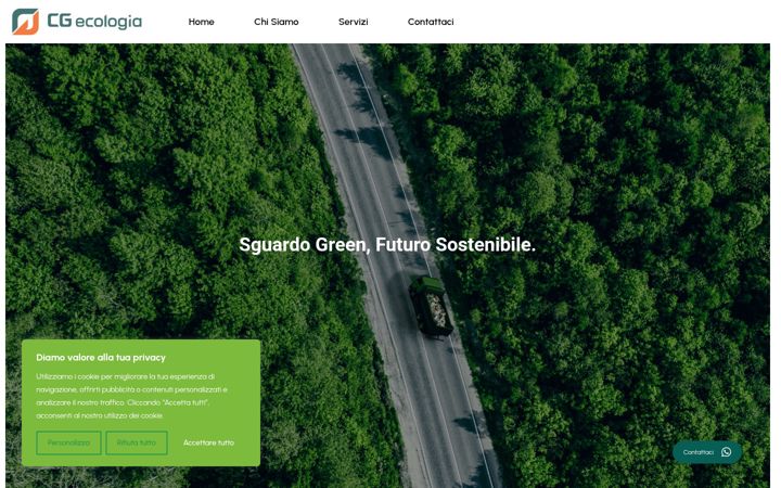 Screenshot of cgecologia.it