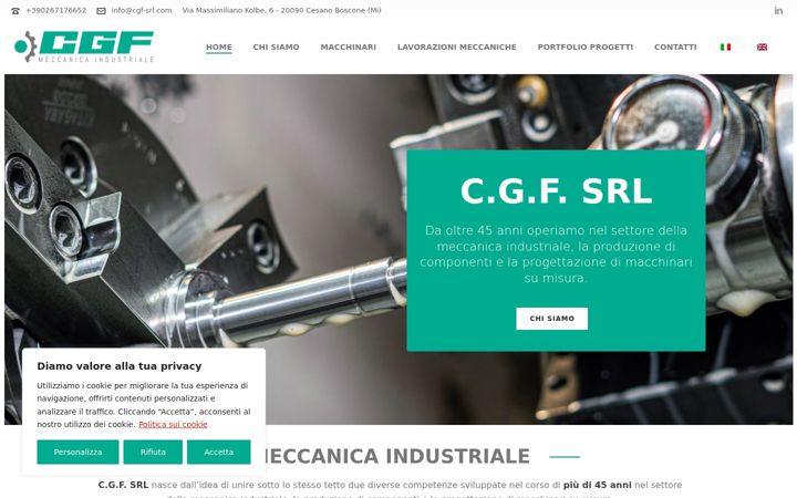 Screenshot of cgf-srl.com