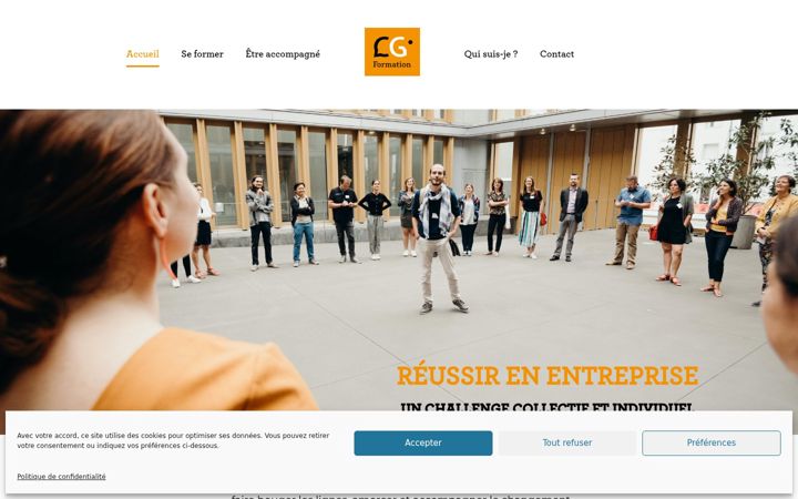 Screenshot of cgformation.fr
